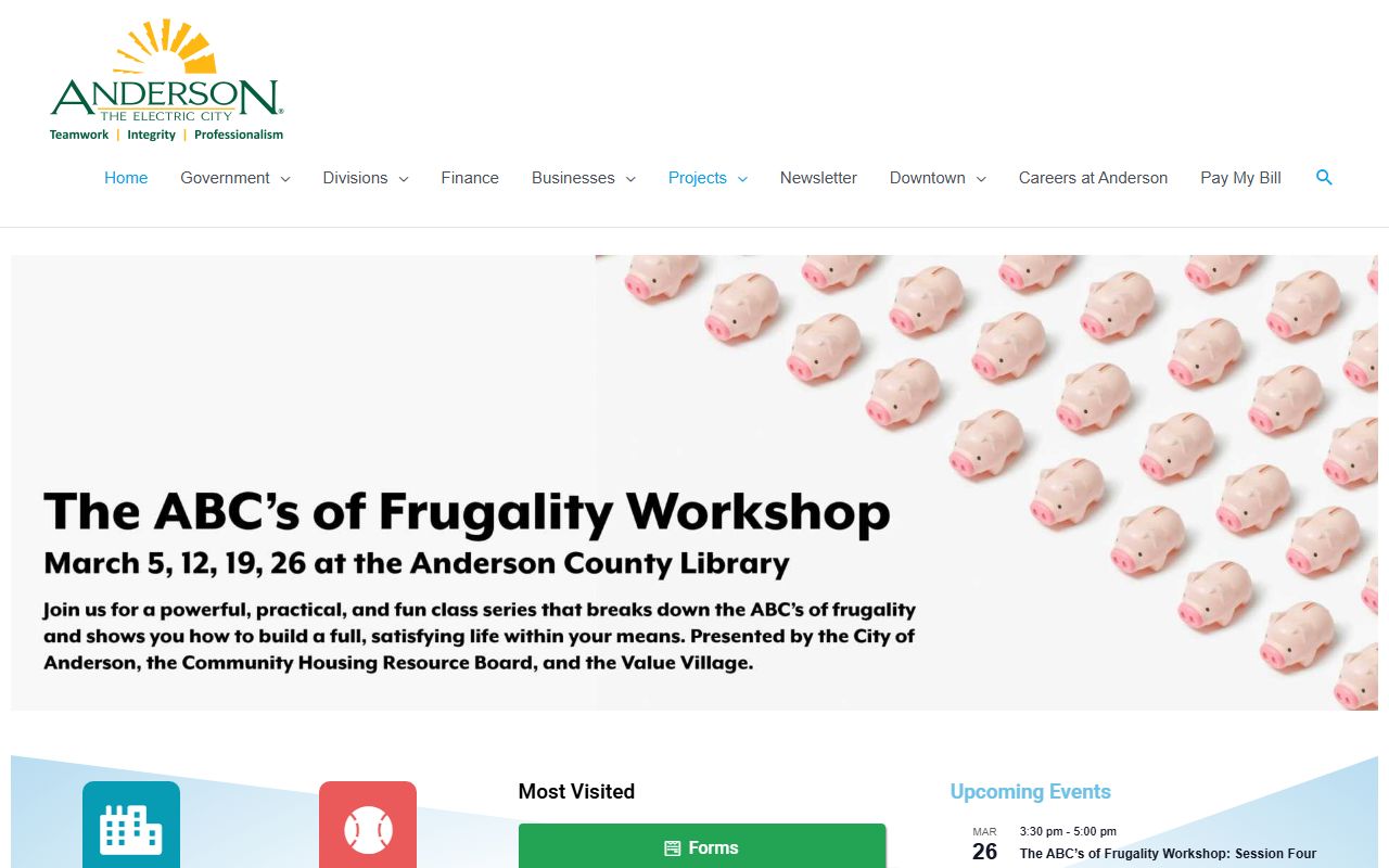 Conway white pages Anderson city resource