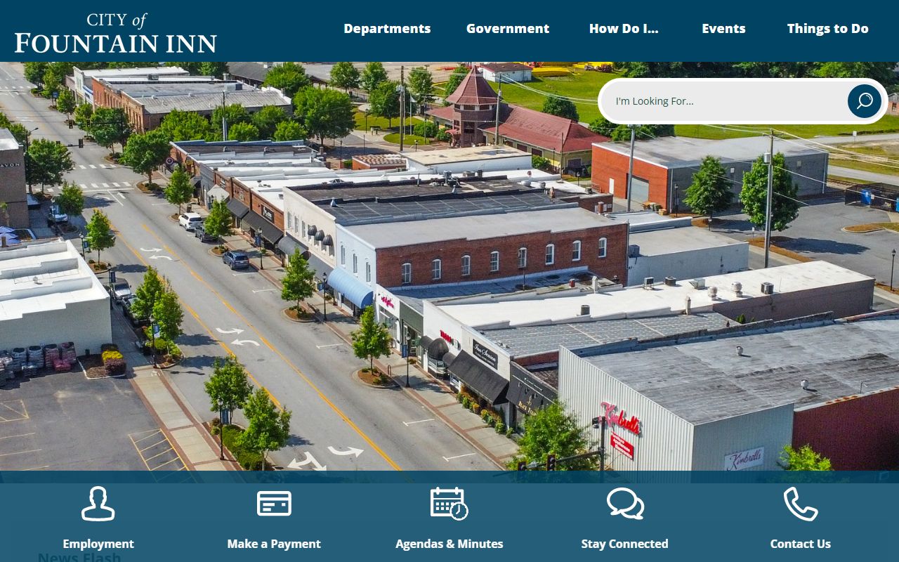 Gaffney white pages South Carolina municipal services example