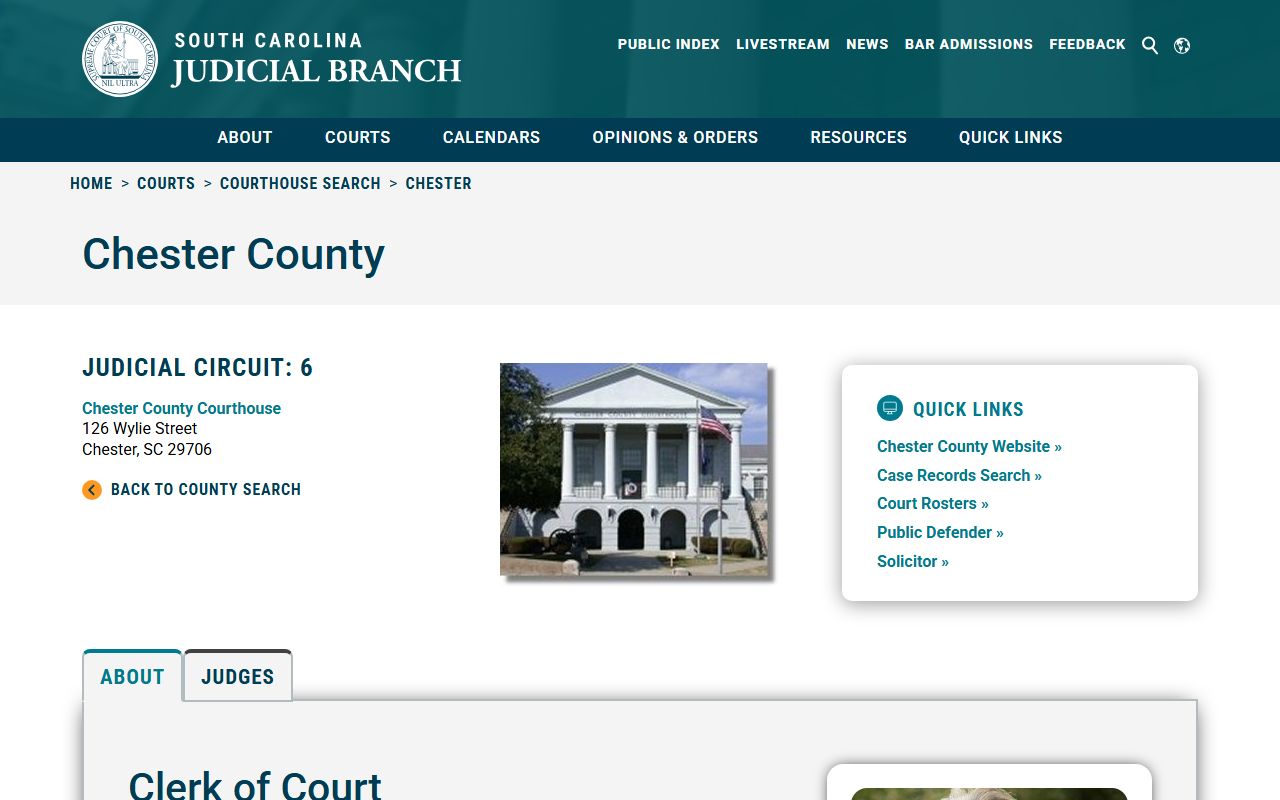 Gaffney white pages SC courts public index search