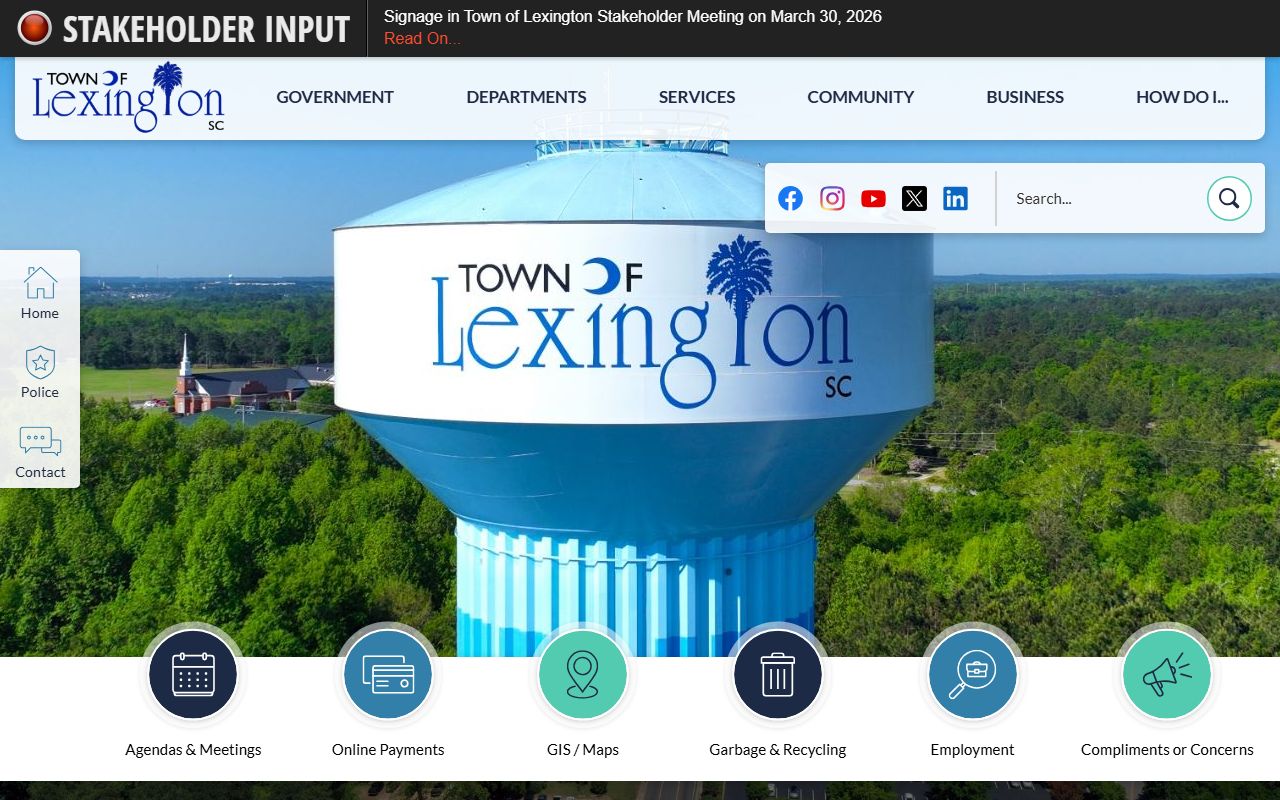 North Augusta white pages local government resources